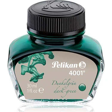 Pelikan 4001 Dark Green Dolma Kalem Mürekkebi