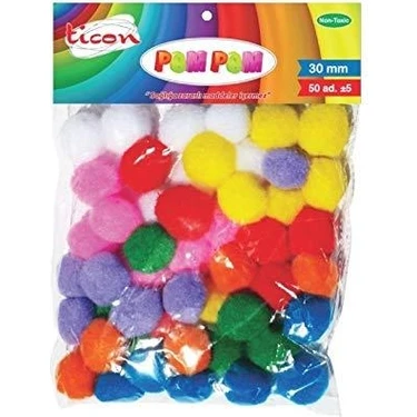 Ticon Pon Pon 30 mm 50'li