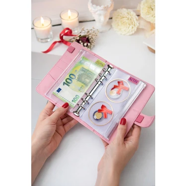Mint Design Birikim Ajandası - Bütçe Planlayıcı Cüzdan -