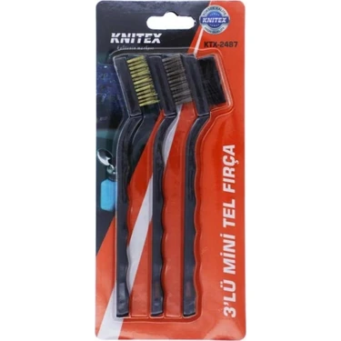 Knitex KTX-2487 Mini Tel Fırça Seti 3