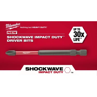 Milwaukee Bits Uç Pz2 90 mm. 1'li Paket