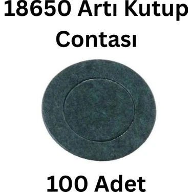 Fusion Tech 18650 Pil Artı Kutup Contası Arpa Kağıdı Conta 100