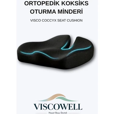 Ortopedik Koksiks Oturma Minderi Oturma Simidi Koltuk Sandalye Minderi Kuyruk Sokumu