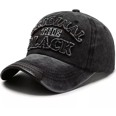 Şapka Market Original Black Siyah Beyzbol
