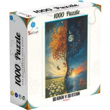 Soi Craft 1000 Parça Puzze Bir Günün ve Bir Gecenin