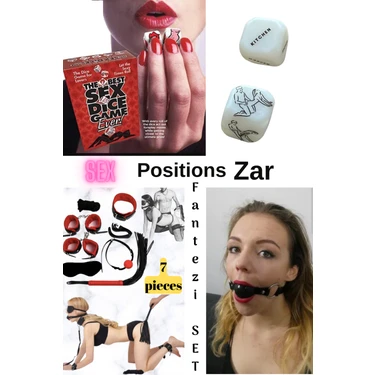 Tiessi Erotik Fantezi Set ve Erotik Zar New