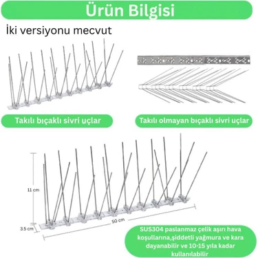 Demonte Paslanmaz  Kuş Kondurmaz Tel 2 M 4
