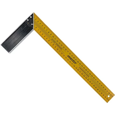 Master Sarı Marangoz Gönye Metal 40 cm L