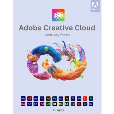 Adobe Creative Cloud (Tüm Uygulamalar) | 1