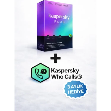 Kaspersky PLUS 2026- 1 Kullanıcı 1 YIL-SINIRSIZ VPN DAHİL- Resmi Distribütör Garantili- HEMEN