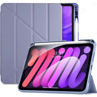 MobaxAksesuar Xiaomi Mi Pad 5 / 5 Pro 11 Inç Kılıf Kalem Şarj Bölmeli Case Arkası