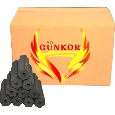 GÜNKOR BRİKET MANGAL KÖMÜRÜ 10