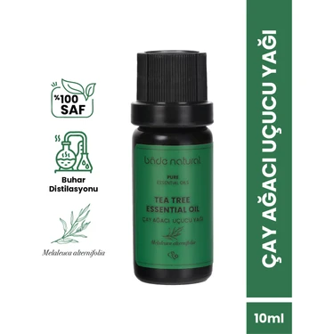 Bade Natural Çay Ağacı Uçucu Yağı %100 Saf 10