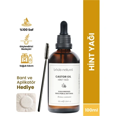 Bade Natural Hint Yağı Soğuk Sıkım %100 Saf 100