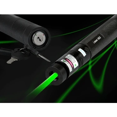 Selfbuysell Yeşil Şarjlı Lazer Pointer 1000MW (Yakıcı)