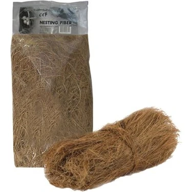 Canlı Petshop Hindistan Cevizi Lifi Kuş Yuva Kılı 250 gr Kuş ve Kemirgenler