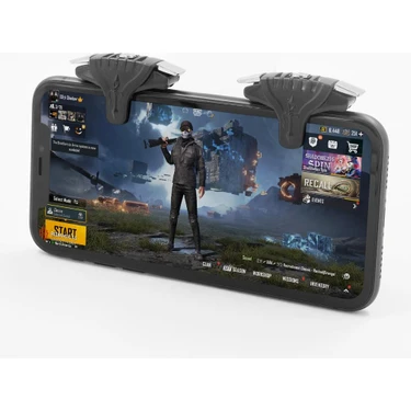 Jopus Pubg Oyun Tetik Aksesuarı JO-GT01 Siyah Uzun Süreli Oyunlar İçin