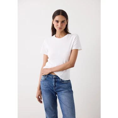 Penti Kırık Beyaz Basic Slim Fit