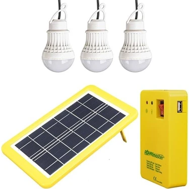Powermaster Solar Aydınlatma Seti Çok Uçlu 3