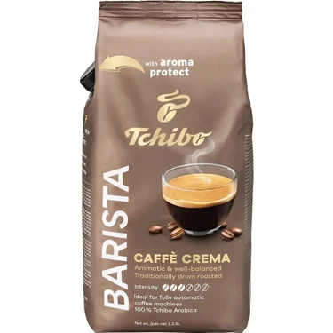 Tchibo Barista Caffè Crema 1000 g Çekirdek Kahve Almanya Menşeli Özel Kavrulmuş