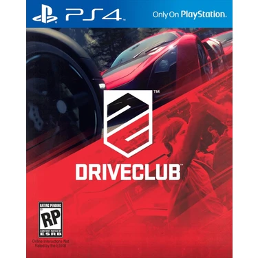 Sony Driveclub PS4 Aksiyon Yarış Oyunu - Multiplayer Desteği ile Eğlenceli