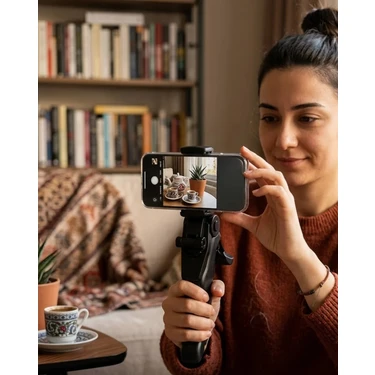 İlk El Grup Ieg™ Masaüstü Telefon Tripodu Katlanabilir Telefon Tutucu Video Çekim