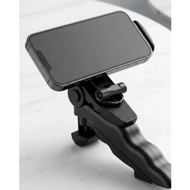 İlk El Grup Ieg™ Katlanabilir Mini Telefon Tripodu Masaüstü Telefon Standı 360 Derece