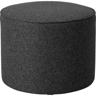 Beylerbeyi Puf Keten Kumaş Kumaş Makyaj Pufu Puf Sandalye Ayak Uzatma Pufu 45 cm