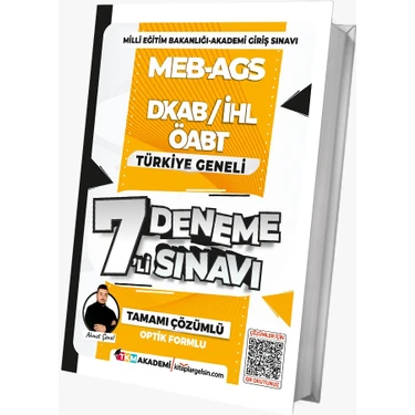 TKM Akademi 2026 Meb-Ags Dkab Öabt Türkiye Geneli 7’li Deneme