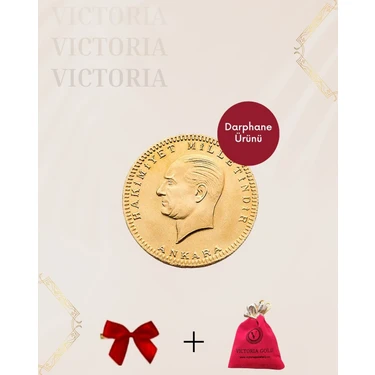 Victoria Gold 1 Adet Ata  Altın -Eski Tarihli (22