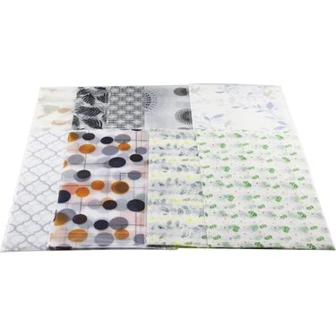 K-yonlineticaret 6 Pcs 30X45CM Eva - Kaymaz Dolap ve Çekmece Içi Raf Örtüsü