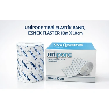 Unipore Tıbbi Elastik Band Esnek Flaster 10M x 10CM (1