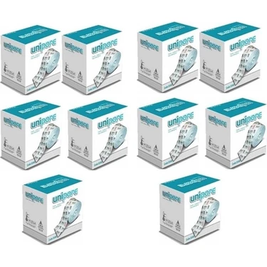 Unipore Elastik Bant Flaster 10 Kutu (10 m x 10