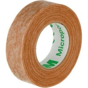 3M Micropore Estetik Burun Bandı Ten Rengi 1,25 cm x 9,1 Metre Yüksek Hava
