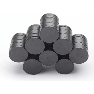Hdg 18X3 mm Yuvarlak Mıknatıs, Çok Amaçlı, Süsleme Mıknatısı, Ferrit Magnet -Kokulu Taş-Nişan