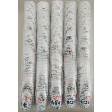 BuldumAldım 6,5 onzKarton Bardak 500