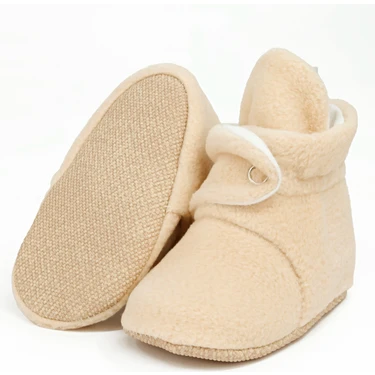 Ella Bonna Polar Bebek Pandufu, Kaydırmaz Taban, Ev Botu, Kreş Ayakkabısı Patik,