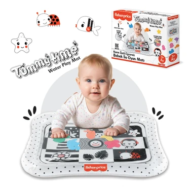 Fisher-Price Fisher Price-Dıytoy  Tummy Time Zeka Geliştirici Görsellerle Su