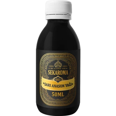 Sek Aroma Altın Seri Anason Yağı-Hazır Karışım Altın Seri Kiti 50 ML(1 Litreye