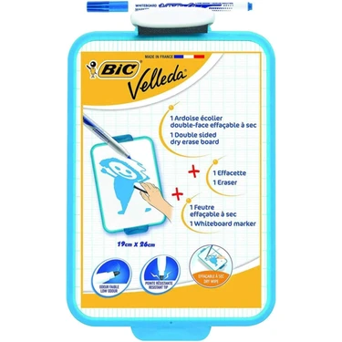 Bic Velleda Mini Beyaz Tahta + Kalem +