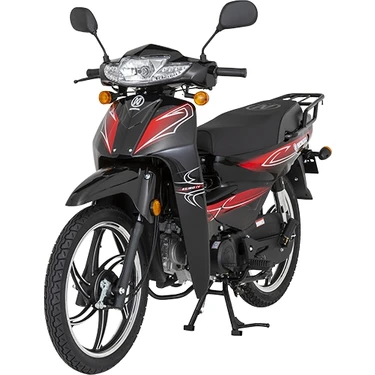 Mondial 50 Sfc Mını Ec Siyah Motorsiklet 49 cc Dört Zamanlı Motor ve Şık