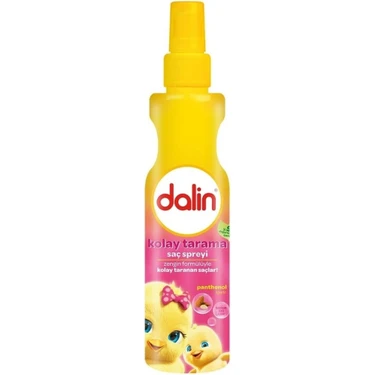 Dalin Badem Özlü Kolay Tarama Saç Spreyi 200 ml %95 Doğal İçerik ile Çocuklar İçin