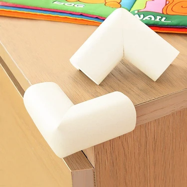Evokids Kauçuk 4'lü Krem Köşe Koruyucu