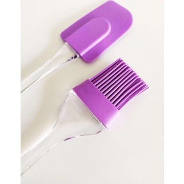 Yakut Silikon Fırça ve Spatula