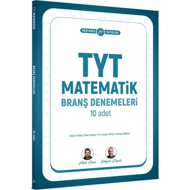 Mert Hoca Yayınları Tyt Matematik Branş Denemeleri 10 Adet Mert