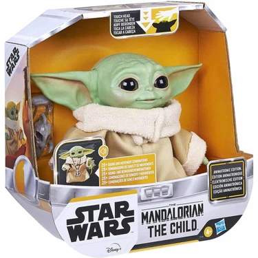 Star Wars Baby Yoda Sesli ve Hareketli Animatronic Figürü - Koleksiyonluk