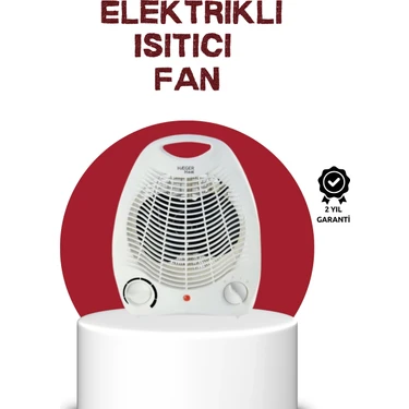 Marsilyan 2000W Taşınabilir Elektrikli Fanlı Isıtıcı – Hızlı Isınma, Kompakt