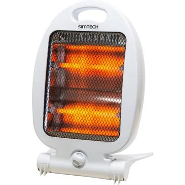 Simtech 800W Kuarz Isıtıcı Küçük ve Hafif Tasarımıyla Kolayca Taşınabilir İç Mekanlar