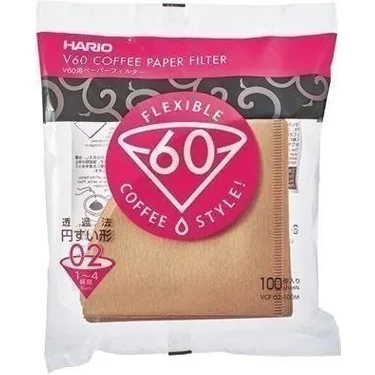 Hario V60 02 Filtre Kağıdı 100 Adet