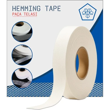 Modern Teknik Tekstil Paça Telası-Çift Taraflı Yapışkan Tela- 2cm x 100